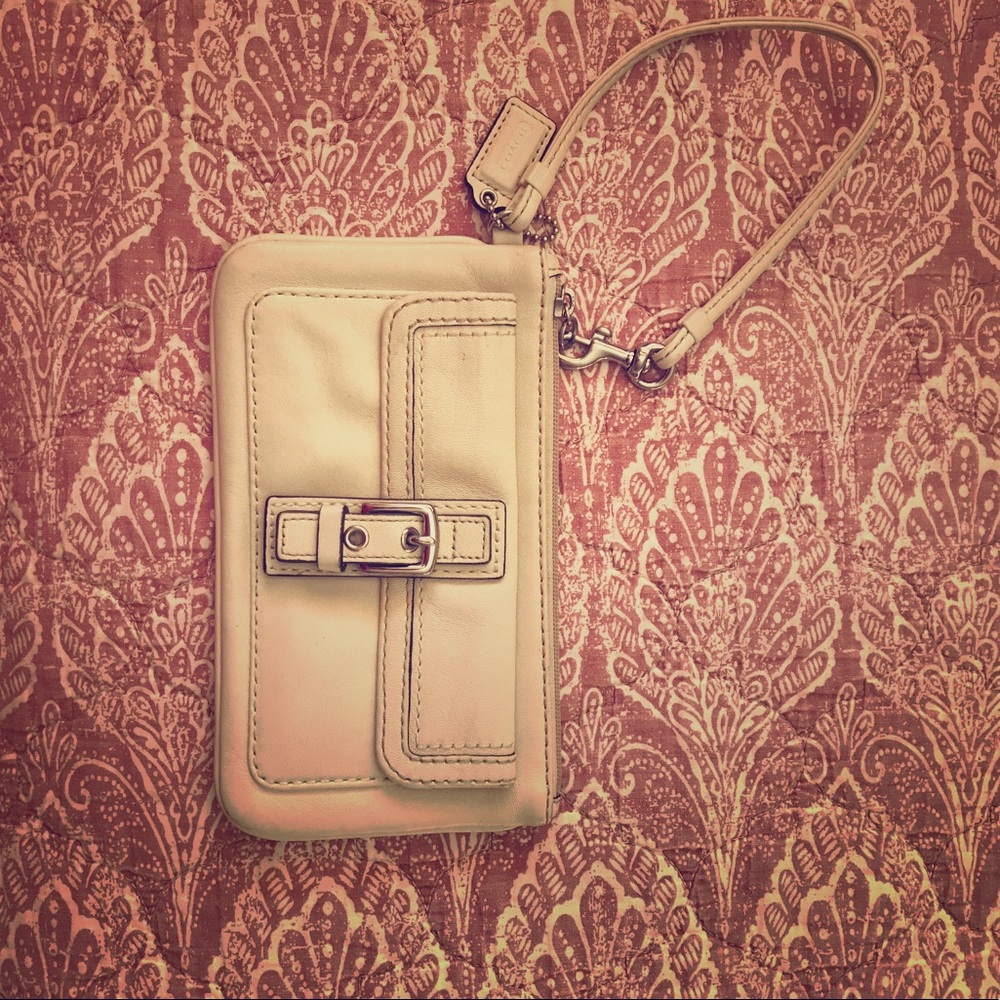 Lightly used Coach clutch